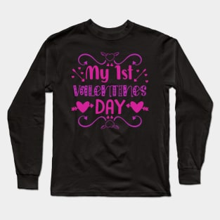 My 1st Valentines Day Long Sleeve T-Shirt